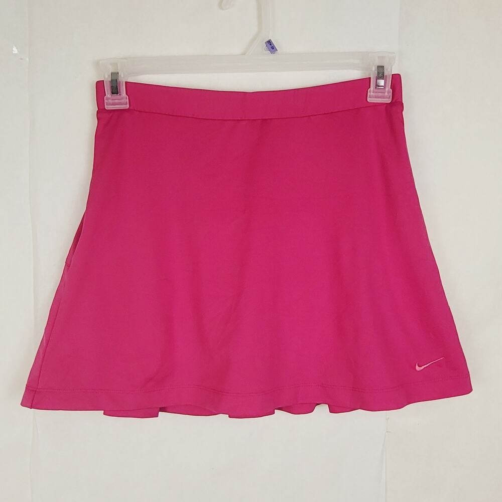 Nike Golf pink pleated skirt skort Size Large‎ Active Preppy Tennis Resort Vaca